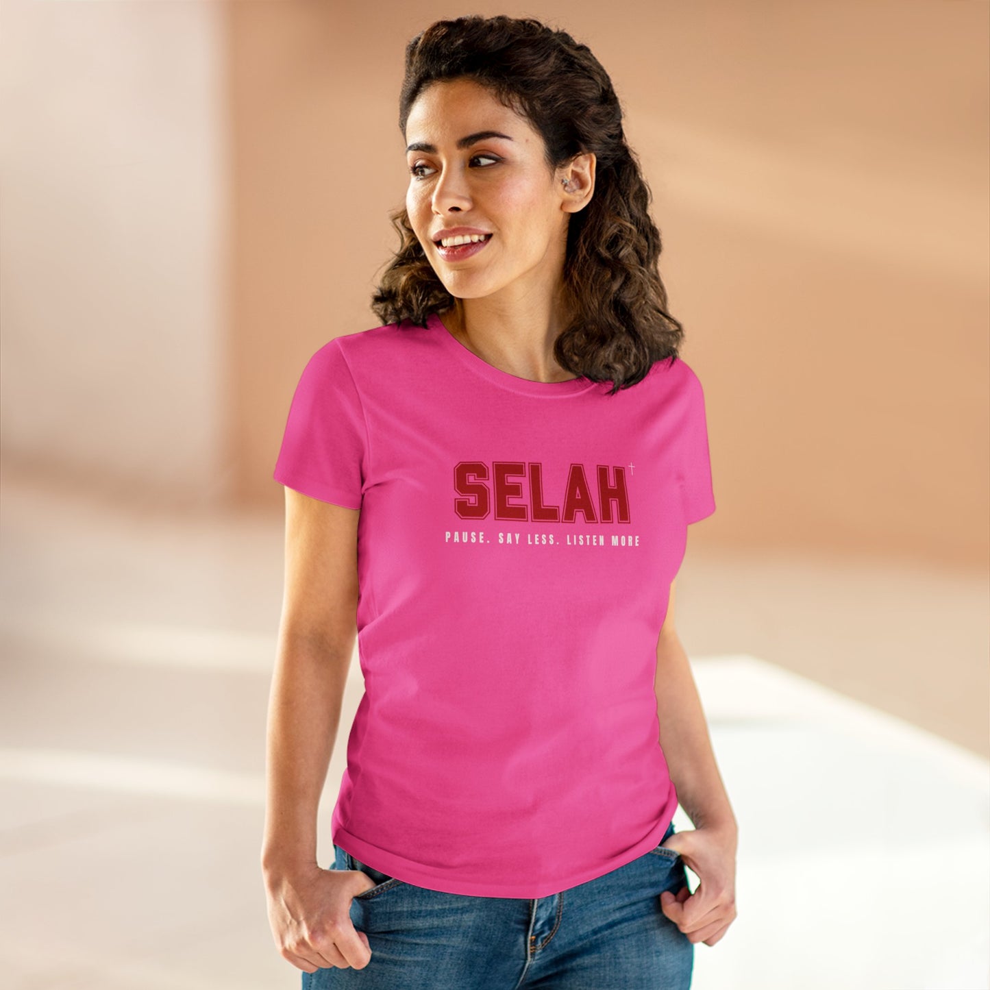 Selah Women's Midweight Cotton Tee