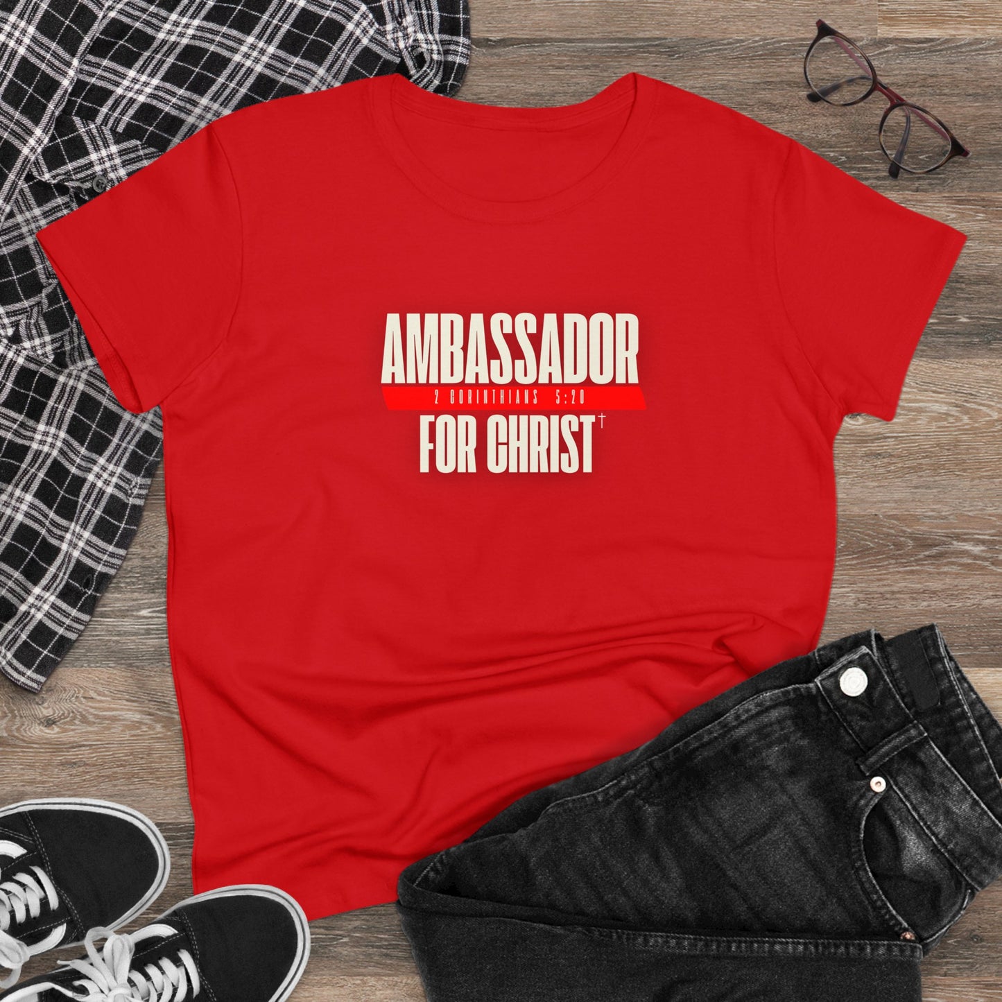 Ambassador Women's Midweight Cotton Tee