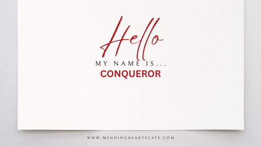 I am more than a conqueror through Christ Jesus. Romans 8:37