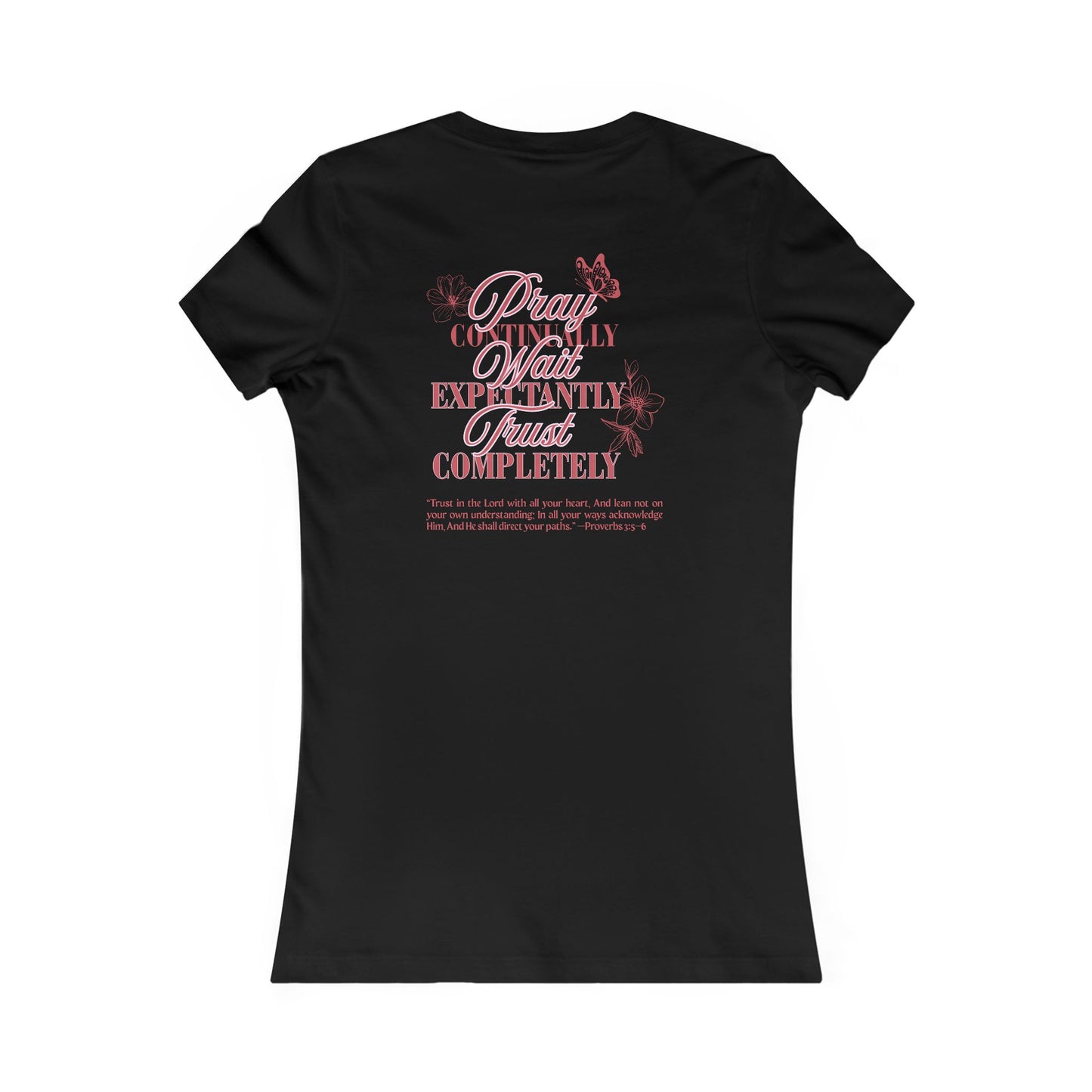 Proverbs 3:5-6 Scripture Tee — Trust in the Lord Women's T-Shirt