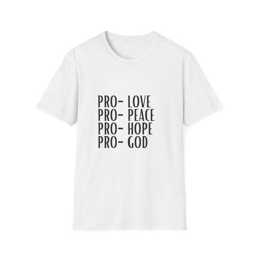 Pro- God Softstyle T-Shirt