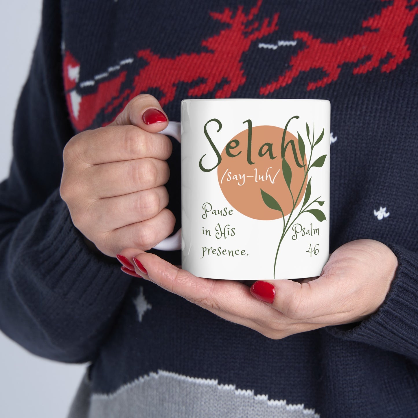 Selah Ceramic Mug, (11oz, 15oz)