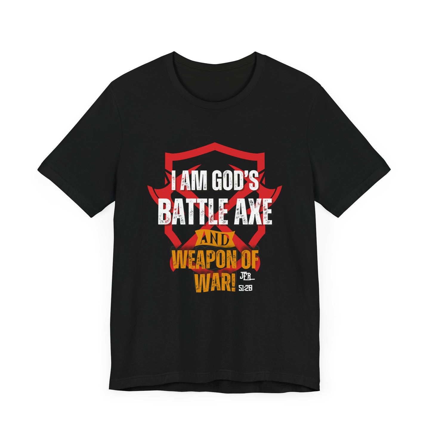 God's Battle Axe Jersey Short Sleeve Tee