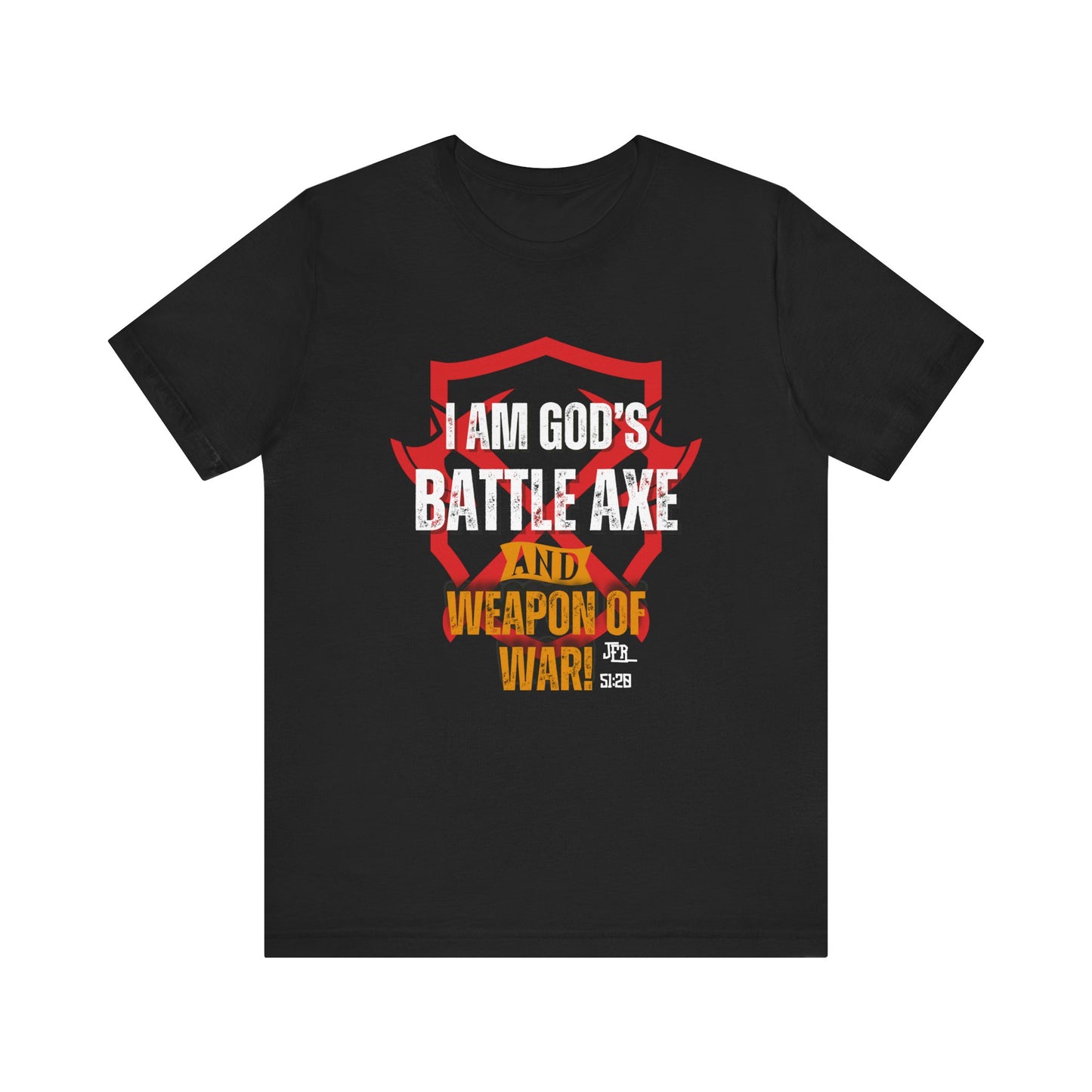 God's Battle Axe Jersey Short Sleeve Tee