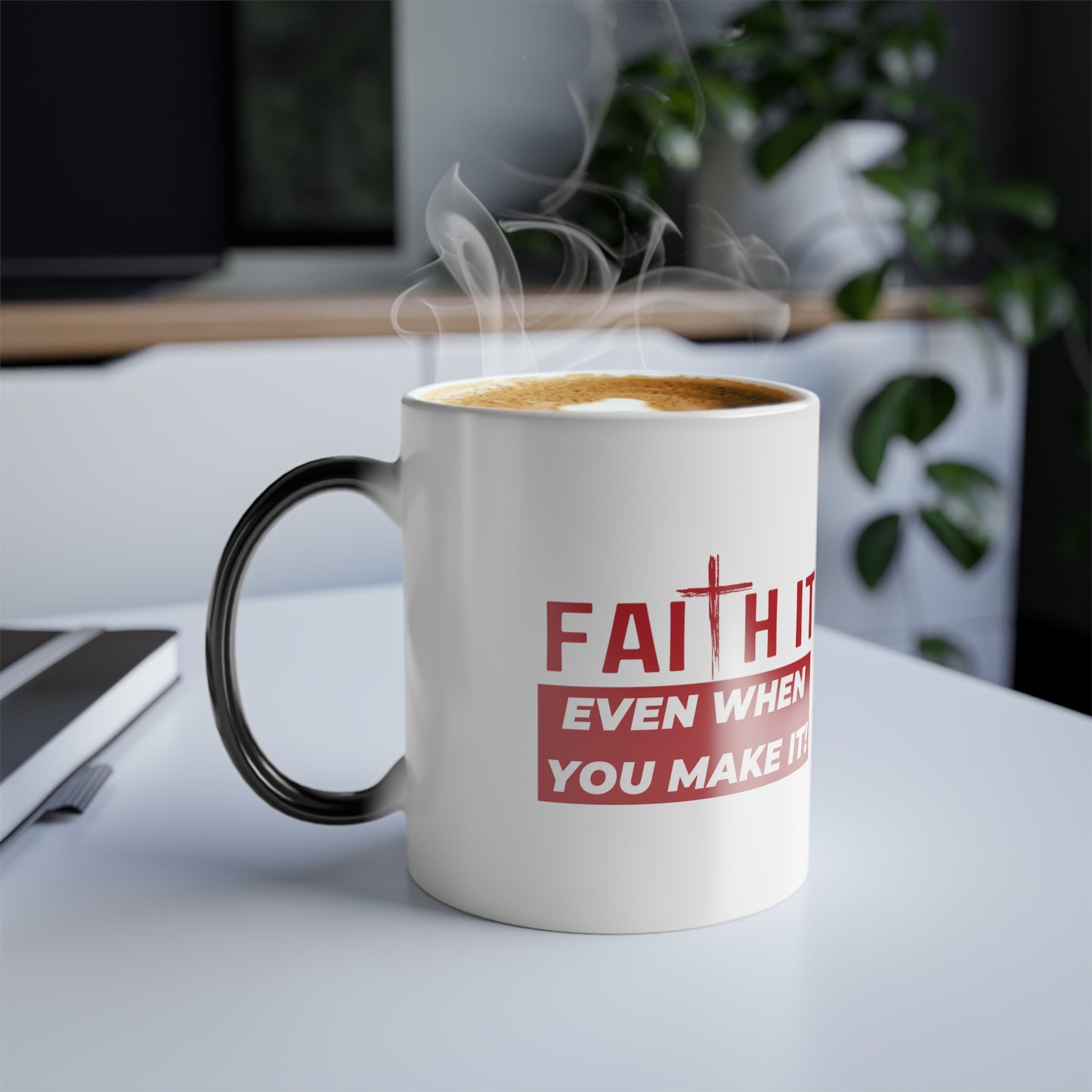 Faith It Color Morphing Mug, 11oz