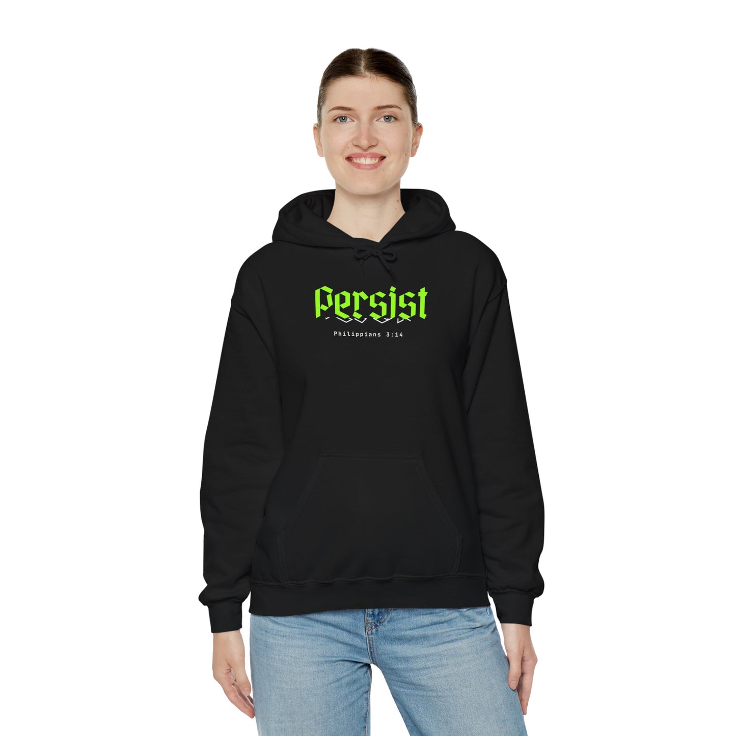 Persist | Philippians 3:14 Heavy Blend™ Hooded Sweatshirt