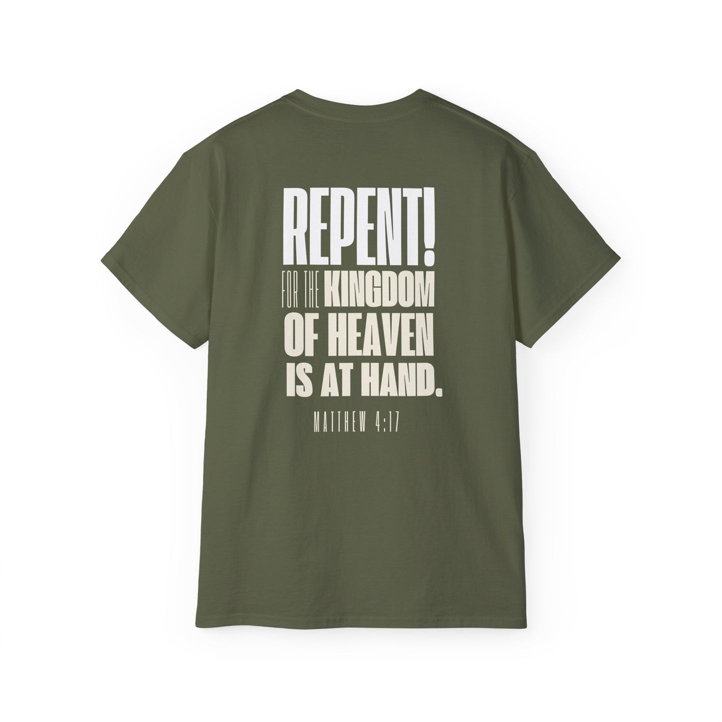 Repent | Matthew 4:17 Mens Ultra Cotton Tee