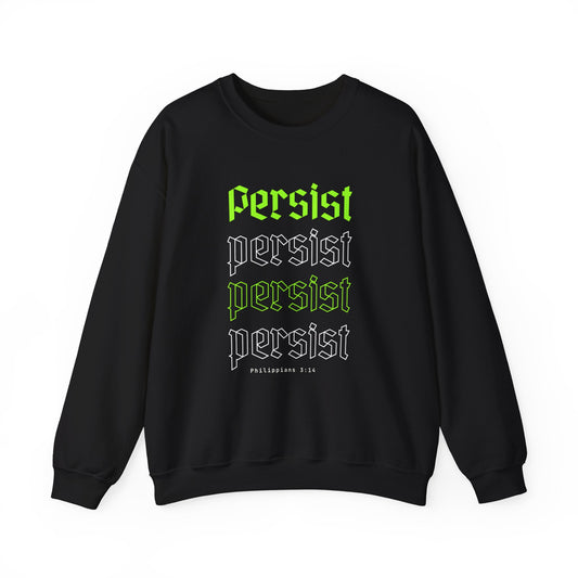 Persist | Philippians 3:14 Heavy Blend™ Crewneck Sweatshirt